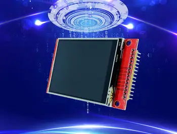 2.8 inç 14pın 240320 SPI LCD Modülü ILI9341 0.8 mm 4 telli SPI Kırmızı Kurulu Mavi Kurulu elektronik fabrika