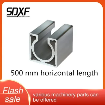500mm, Oyma makinesi aksesuarları 57 step motor tutucu CNC motor braketi alüminyum profil tutucu