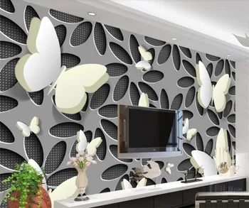beibehang Özel duvar kağıdı 3D televizyon çiçek arka plan duvar kağıdı oturma odası kanepe büyük duvar papel de parede duvar kağıdı