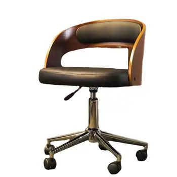Katı ahşap konferans ofis koltuğu ev bilgisayar sandalyesi kolsuz eğlence arkalığı basit kaldırma sandalye sandalyeler yatak odası mobilyası