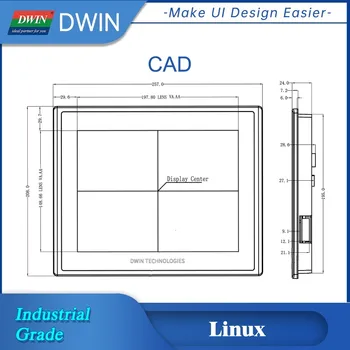 DWIN QT Geliştirme Linux Ekran 9.7 inç 1024 * 768 TN Süreci TFT LCD Kapasitif Dokunmatik Ekran Paneli DWIN QT Geliştirme Linux Ekran 9.7 inç 1024 * 768 TN Süreci TFT LCD Kapasitif Dokunmatik Ekran Paneli 3