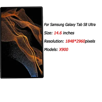 Yeni Orijinal Samsung Galaxy Tab Için S8 Ultra SM-X900 X906 lcd ekran + dokunmatik ekranlı sayısallaştırıcı grup Yeni Orijinal Samsung Galaxy Tab Için S8 Ultra SM-X900 X906 lcd ekran + dokunmatik ekranlı sayısallaştırıcı grup 1
