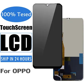 Siyah Cep Telefonu Komple LCD Ekran Oppo Realme İçin X Lite Cep Telefonu Ekran Paneli Dokunmatik Ekran Digitizer Onarım Ücretsiz Kargo