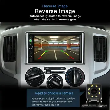 1 Takım 7 İnç Araba Oyuncu Kamera Dokunmatik Ekran ile AM / FM Bluetooth Uyumlu Araba Navigasyon MP5 Radyo Çalar Oto Aksesuarları 1 Takım 7 İnç Araba Oyuncu Kamera Dokunmatik Ekran ile AM / FM Bluetooth Uyumlu Araba Navigasyon MP5 Radyo Çalar Oto Aksesuarları 2