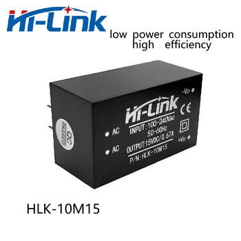 Hi-Link 15V10W660mA Çıkış AC / DC Dönüştürücü Modülü HLK-10M15 düşük güç tüketimi yüksek verimlilik yüksek güvenilirlik