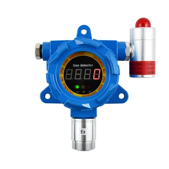 Sanayi Kullanımı Sabit CO2 alarmlı dedektör 4-20mA Kızılötesi Sensör CO2 Monitör