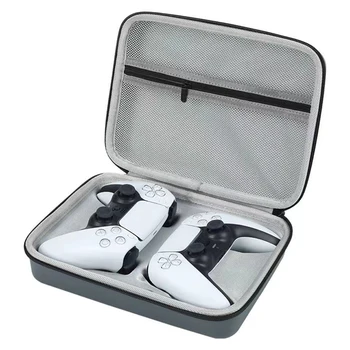 EVA Su Geçirmez saklama kutusu Sony PS5 PS4 Gamepad Seyahat Taşınabilir Çanta Çift Gamepad Kılıf PS4 PS5 Denetleyici