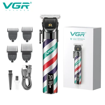 VGR Saç Düzeltici Seramik Bıçak Saç Kesme Makinesi Kablosuz Saç Kesme Makinesi Şarj Edilebilir Berber Düzeltici Erkekler için 2023 Yeni V-692