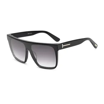 2023 yeni moda güneş gözlükleri TF0709 tarzı tek parça güneş gözlüğü erkekler ve kadınlar için