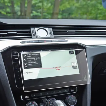 9.2 İnç Araba Ekran Koruyucu İçin Volkswagen VW Arteon 2 Keşfetmek Pro 2018 GPS Navigasyon Ekran Temperli Cam koruyucu film