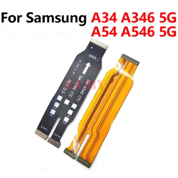 10 ADET Samsung Galaxy A34 A54 A22 A32 A42 A52 A72 A33 A53 A73 A52S Anakart Konektörü LCD Ekran USB Şarj Flex Kablo