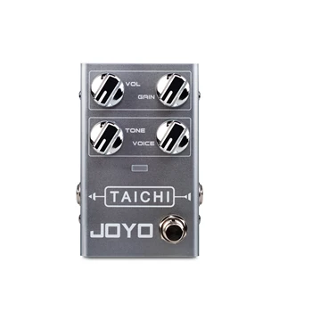 JOYO R-02 TAICHI Düşük Kazanç Overdrive Pedalı OD Klasik Amp Ses SES Düğmesi Kontrolleri Farklı EQ Frekans Bantları Gitar Efektleri