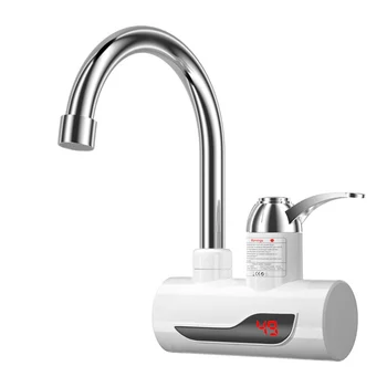 Elektrikli anında ısıtma musluk 3000W haznesiz su ısıtıcı Sıcaklık ayarlanabilir hızlı ısıtma musluk dijital mutfak Banyo için Elektrikli anında ısıtma musluk 3000W haznesiz su ısıtıcı Sıcaklık ayarlanabilir hızlı ısıtma musluk dijital mutfak Banyo için 4