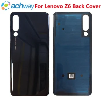 Yeni Lenovo Z6 Arka Pil Kapağı Arka Kapı Konut Case Paneli Değiştirme Lenovo Z6 Pil Kapağı Lens Olmadan L78121