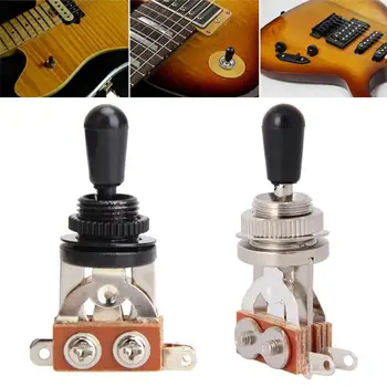 3 Yollu Elektro Gitar Pickup Seçici Kontrol Geçiş Anahtarı Parçaları LP SG