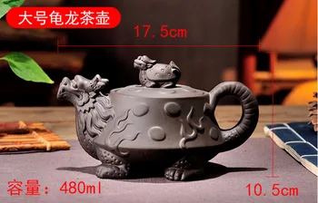 çin porseleni porselen yixing zisha porselen çay 450ml + 3 xcaras 60ml kung fu çay seti bules artesanalzishaceramica chaleira