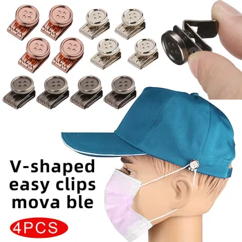 Şapka/Saç Bandı üzerinde Ayarlanabilir Kolay Klips (Hareketli) Kulak Askısı Kulak Düğmesi