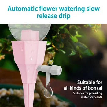 3 adet Otomatik Damla Sulama Sistemi Bahçe Ayarlanabilir Kendini Sulama Başak Çiçek Bitkiler Yeşil ev Otomatik Su Damlatıcı Cihazı