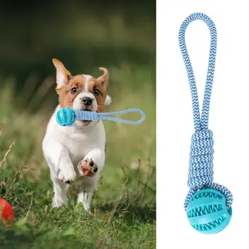 Lastik Top Köpek Oyuncak Halat Interaktif Aşınmaya dayanıklı Pet Oyuncak Dişleri Temiz Tutmak Bite dayanıklı halat düğümü Pet oyuncak Oyuncak Kaynağı
