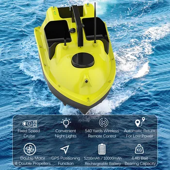 GPS balık yemi teknesi (uzaktan kumandalı olta atıcı) 3 Yem Kapları Otomatik kumandalı olta atıcı tekne 400-500M Uzaktan kumandalı olta atıcı tekne 10000mAh Balıkçılık Besleyici Balık Bulucu GPS balık yemi teknesi (uzaktan kumandalı olta atıcı) 3 Yem Kapları Otomatik kumandalı olta atıcı tekne 400-500M Uzaktan kumandalı olta atıcı tekne 10000mAh Balıkçılık Besleyici Balık Bulucu 2
