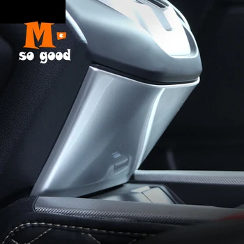 ABS krom 2017 Honda CR-V CRV manuel vites topuzu Çerçeve Yan Panel Kapak Trim Oto İç Styling Sticker Aksesuarları