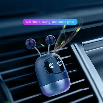 Araba Parfüm Hava Spreyi 360 Derece Rotasyon Araba Çıkış Araba Robot Aromaterapi Parfüm Dekorasyon İç Aksesuarları