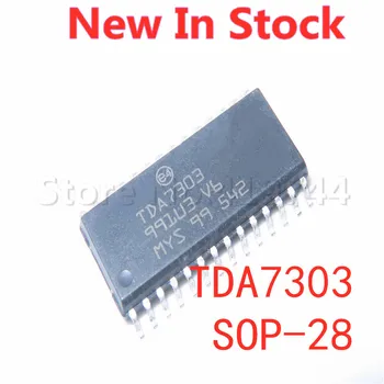 2 ADET / GRUP TDA7303 SOP-28 SMD LCD Ses güç amplifikatörü Çip Stokta YENİ orijinal IC