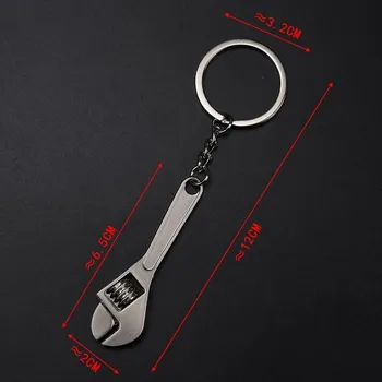 3.2 cm Anahtarı ayarlanabilir anahtar Anahtarlık Ayarlanabilir Metal Anahtarı Yaratıcı Sevimli Metal Anahtarlık Anahtarlık Aracı El Aracı
