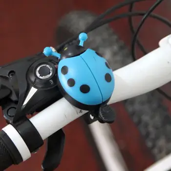 Yenilik Bisiklet Bells alarm ikaz kornası Bisiklet Uğur Böceği Çan Uğur Böceği Alarmı Bisiklet Metal Gidon Boynuz Bisiklet Güvenlik uyarı Aksesuarları