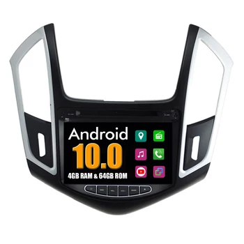 RoverOne Araba Multimedya Sistemi İçin Chevrolet Cruze 2013 + Android 10.0 Radyo Stereo DVD GPS Navigasyon Cruze Medya Müzik CarPlay