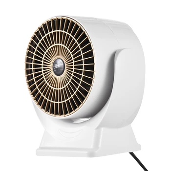 Elektrikli ısıtıcı fanı ısıtıcı 800W Enerji Tasarrufu Masaüstü ısıtıcı hava Sirkülasyon Fonksiyonu Aşırı Isınma Ofis ofis konferans odası masası Kullanımı