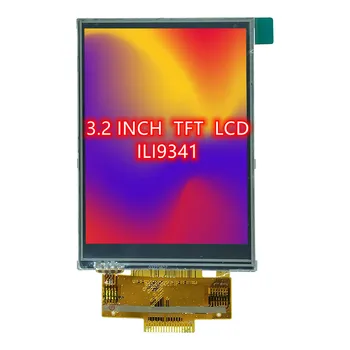 LCD sürücü IC ILI9341 4 IO 240X320 ekran 3.2 inç SPI TFT renkli ekran dokunmatik panel 18PİN Kaynak 0.8 mm Süper Geniş LCD sürücü IC ILI9341 4 IO 240X320 ekran 3.2 inç SPI TFT renkli ekran dokunmatik panel 18PİN Kaynak 0.8 mm Süper Geniş 0