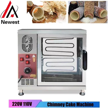 Macaristan Baca Topuz Rulo Pişirme Makinesi Çörek Baca Kek Fırın Kurtos Kalacs ızgara Fırın Ekmek Rulo Çörek Makinesi