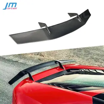Karbon Fiber Arka Bagaj Spoiler Dudak Kanatları İçin Lamborghini Huracan LP580 LP610 2014-2018