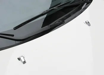Krom Trim Su Püskürtme Memesi Sprinkler Silecek Mitsubishi ASX 2013-2023 İçin 2 adet / takım ABS Araba dekorasyon çıkartmaları Otomobil Parçaları
