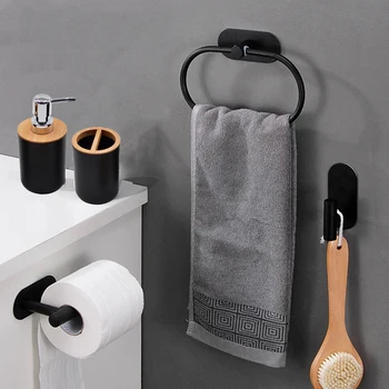 Duvara Monte rulo kağıt havlu tutucu havlu askısı Paslanmaz Çelik Kendinden Yapışkanlı Hiçbir Delme kağıt havluluk Banyo Banyo Mutfak için