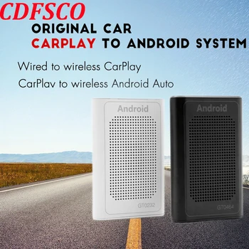 Kablosuz Apple Carplay Android Otomatik Carplay Kutusu GPS Navigasyon Kutusu Ultra Android 10 Araba Multimedya Oyun Kutusu
