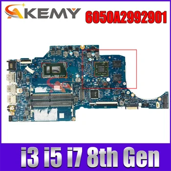 6050A2992901 HP için anakart 14-CF 14S-CF l24454-601 Laptop Anakart ı3 ı5 ı7 8th Gen V2G