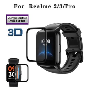 Tam Ekran koruyucu Film İçin Realme İçin İzle 3 2 Pro Realme İçin Watch2 Watch3 Aksesuarları Cam Değil