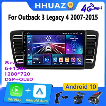 Android Araba Radyo Multimedya Subaru Outback 3 Legacy 4 2003-2009 Multimedya Video Oynatıcı Stereo Navigasyon GPS 4G Carplay
