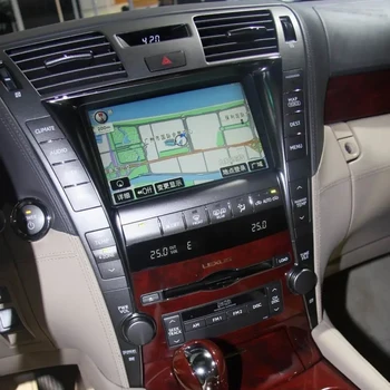 12.1 İnç Araba Stereo Video Oynatıcı LEXUS LS460 2004-2009 Android Tesla Tarzı Araba Radyo Multimedya Oynatıcı PX6 Dikey Ekran