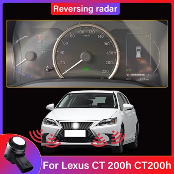 Orijinal Sensörler Araba Park Sensörü Yardımı Yedekleme Radar Buzzer Sistemi İçin Arka Ön Tampon Lexus CT 200h CT200h 2014 ~ 2020