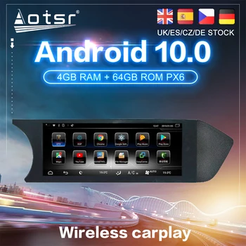 Android 10 Mercedes-Benz C Sınıfı (W204) 2011-2014 Araba GPS Navigasyon otomobil radyosu Stereo DVD Multimedya Video Oynatıcı Ana Ünite