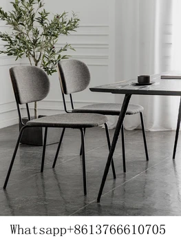 Masif ahşap yemek sandalyesi, ev, modern, basit, retro kahve dükkanı masası sandalye, ofis koltuğu