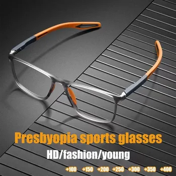 Yüksek Kaliteli mavi ışık engelleme okuma gözlüğü erkekler spor reçete gözlük çerçevesi erkekler için spor gözlükler