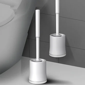 Ev Tuvalet Temizleme Fırçası Güçlü Deterjan Yumuşak Fırça Kafası Ev Banyo Otel Yurt