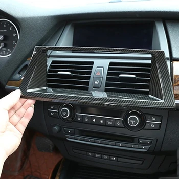 Araba Dashboard Paneli Navigasyon Ekran krom çerçeve ABS Dekorasyon İçin BMW X5 E70 X6 E71 2008-13 Oto İç Tuning Aksesuarları Araba Dashboard Paneli Navigasyon Ekran krom çerçeve ABS Dekorasyon İçin BMW X5 E70 X6 E71 2008-13 Oto İç Tuning Aksesuarları 1