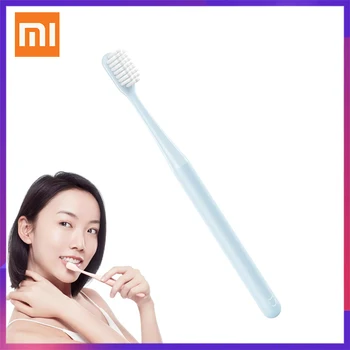 Orijinal Xiaomi Diş Fırçası İnce Yumuşak Kıl Mijia Diş Fırçası Su Geçirmez Diş Fırçası Yetişkinler için Pembe Mavi