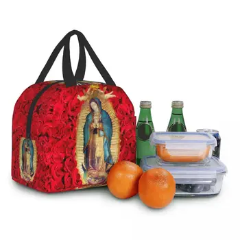 Guadalupe Meryem Termal Yalıtımlı Öğle Yemeği Çantası Katolik Yeniden Kullanılabilir yemek taşıma çantası Çocuklar için Okul Çocukları Çok Fonksiyonlu yiyecek kutusu Guadalupe Meryem Termal Yalıtımlı Öğle Yemeği Çantası Katolik Yeniden Kullanılabilir yemek taşıma çantası Çocuklar için Okul Çocukları Çok Fonksiyonlu yiyecek kutusu 5