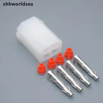 shhworldsea 5/30/100 takım 2.3 mm 4pin araba Oksijen sensörü konnektörü